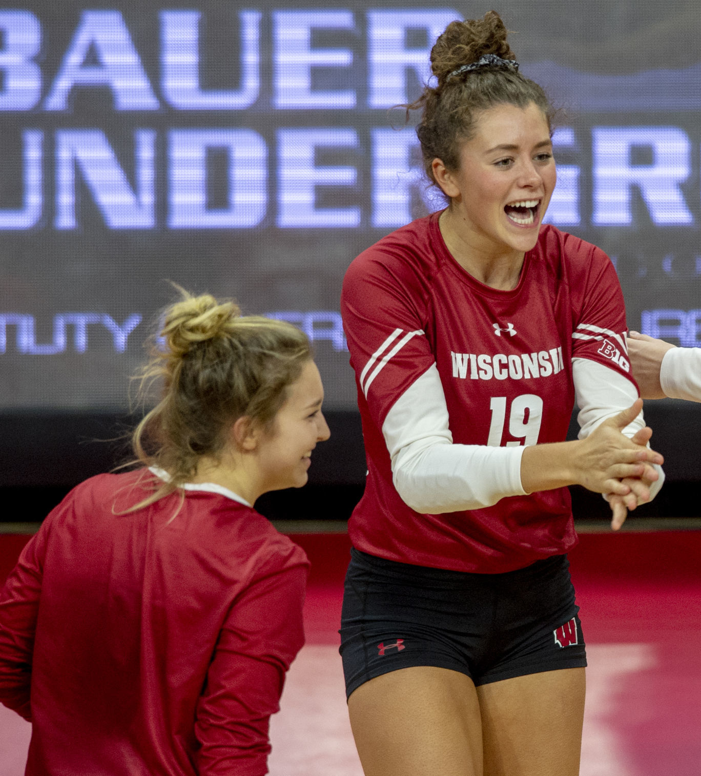 Nebraska volleyball vs. Wisconsin, 10.5